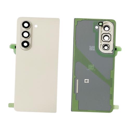 Samsung Mobile Galaxy Z Fold5 Back Glass Panel (Cream) - GH98-48616B