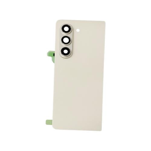 Samsung Mobile Galaxy Z Fold5 Back Glass Panel (Cream) - GH98-48616B
