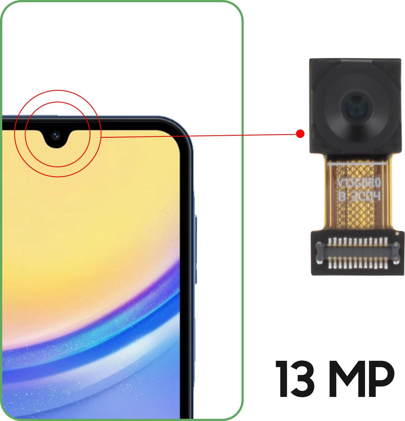 Caméra mobile Samsung VT-A15 ; SM-A156 - GH96-16606A