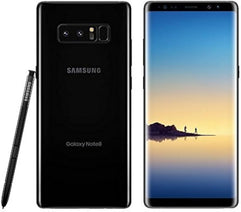 Samsung Galaxy Note8 SM-G955UZBAATT - Verrouillé AT&amp;T, Noir minuit, 64 Go de stockage, stylet S Pen, double caméra