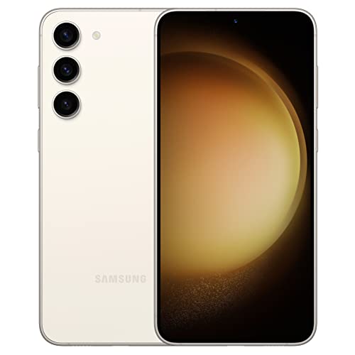 Samsung SM2S901UIDACCT - (Cricket Wireless Model, 256GB, 5G, AI-Enhanced Camera, Nightography, Dual 12MP Rear Cameras, Interactive Cover Screen, Samsung Knox, Android 13)