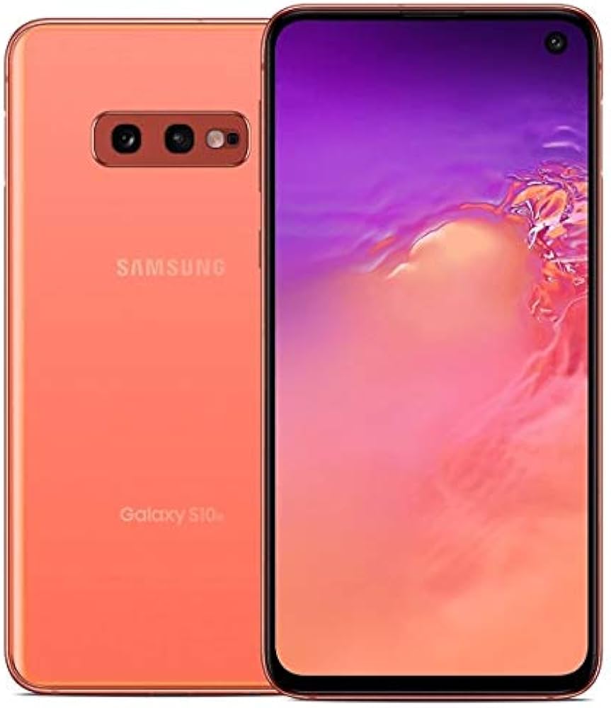 Samsung Galaxy S10e SM-G970UZIEATT - AT&T Locked, Flamingo Pink, 128GB Storage, Samsung DeX Support