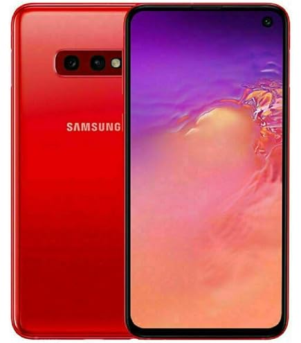 Samsung Galaxy S10e SM-G970UZRAVZW - Verizon Locked, Prism Red, 128GB Storage, HDR10+ AMOLED Display