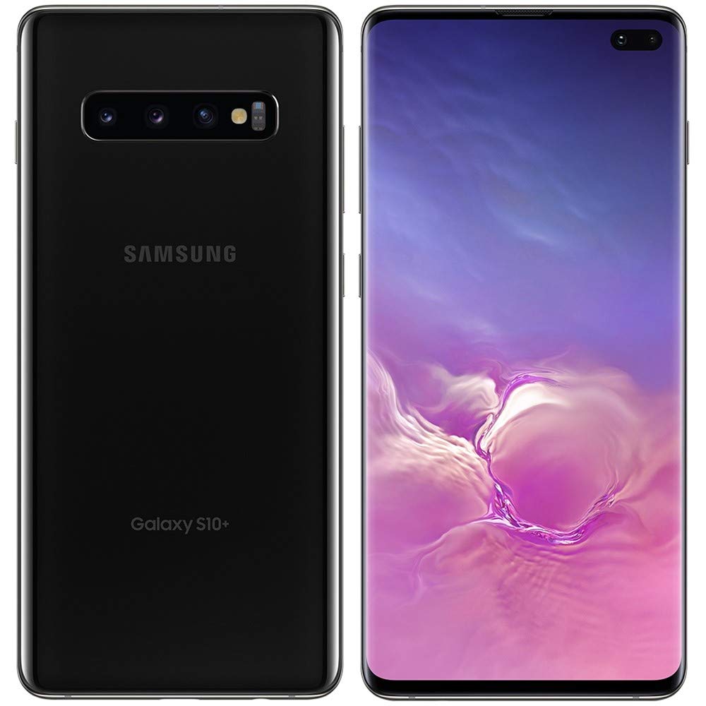 Samsung Galaxy S10+ SM4G975UCKEATT - AT&T Locked, Ceramic Black, 512GB Storage, Snapdragon 855