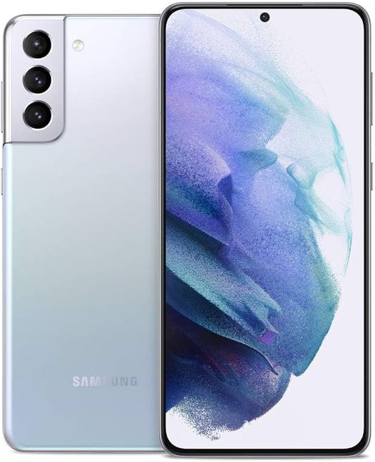 Samsung Galaxy S21+ SM-G996UZSATMB - T-Mobile Locked, Phantom Silver, 128GB Storage, Samsung DeX Support