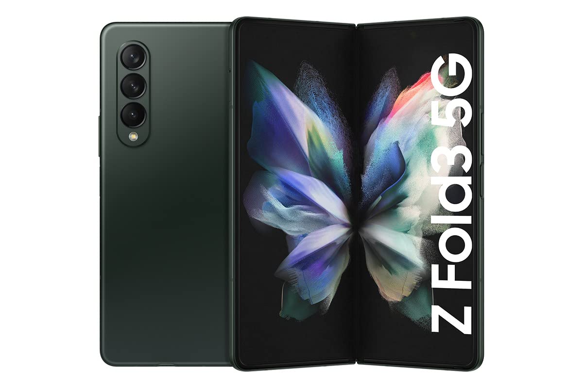 Samsung Galaxy Z Fold3 5G SM3F926UZGAXAA - Factory Unlocked, Green, 256GB Storage, AI Foldable Optimized Display
