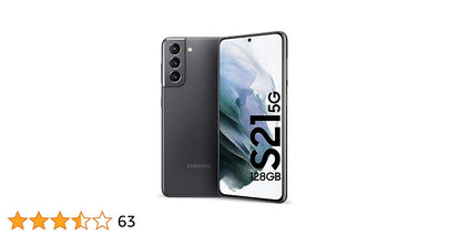 Samsung Galaxy S21 SM-G991UZAAUSC - US Cellular, Phantom Gray, 128GB Storage, Dolby Atmos Sound