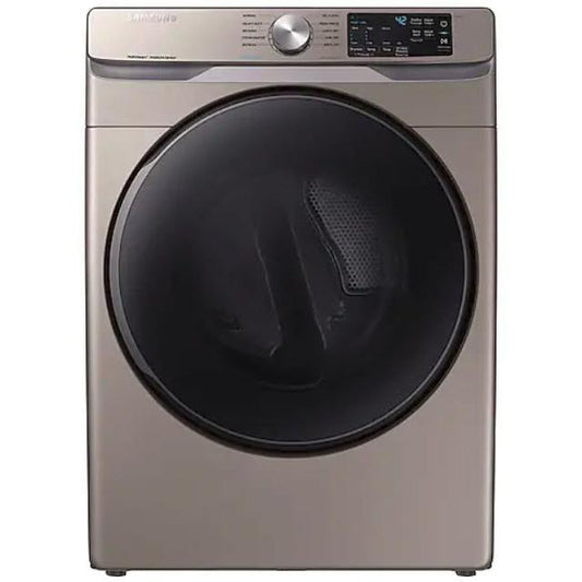 Sécheuse électrique Samsung DVE45R6100C/A3 de 7,5 pi³ avec Steam Sanitize+, couleur champagne