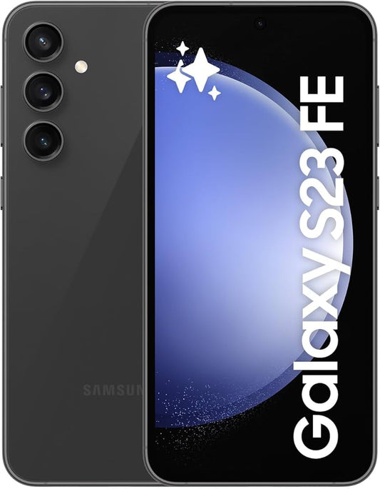 Samsung Galaxy S23 FE 5G SM3S911UZKAXAA - Factory Unlocked, Phantom Black, 128GB Storage, AI Scene Optimization