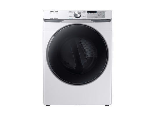 Sécheuse électrique Samsung DVE45R6100W/A3 de 7,5 pi³ avec Steam Sanitize+, blanche