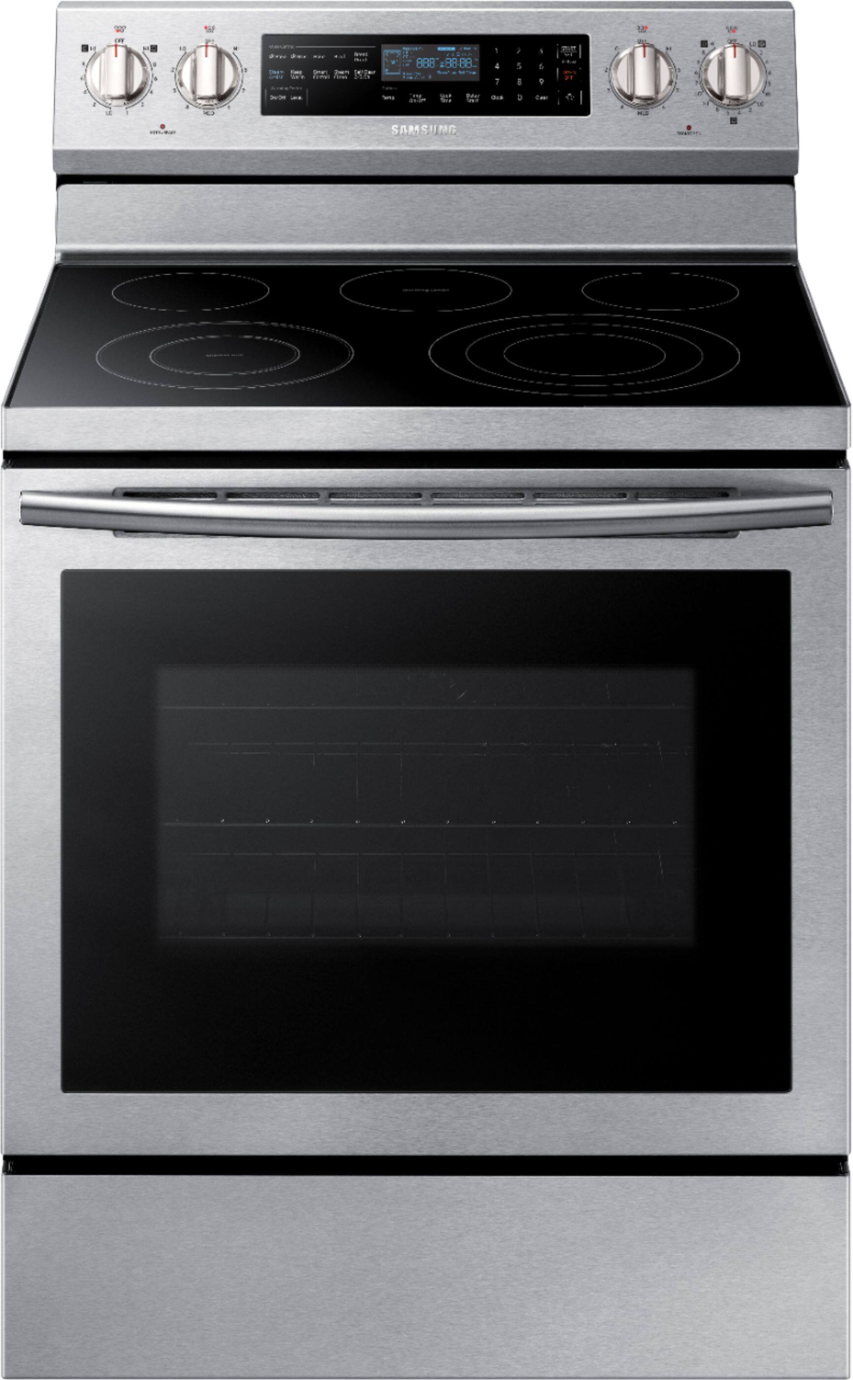 Samsung NE59N6650SS/AA 5.9 Cu. Ft. Freestanding Electric Convection Range