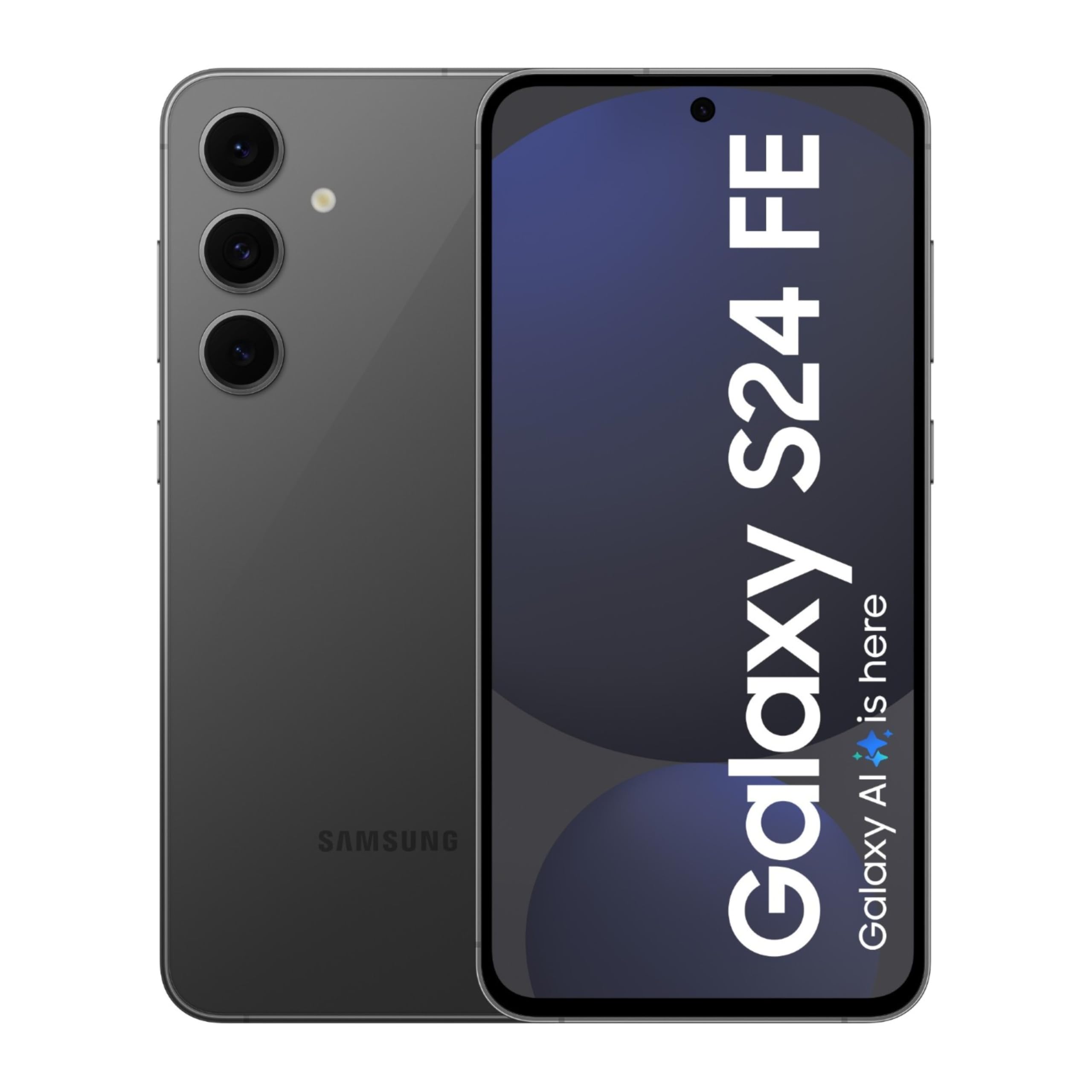 Samsung Galaxy S24 5G SM3S916UZGEXAA - Factory Unlocked, Graphite, 512GB Storage, AI Ultra Night Mode