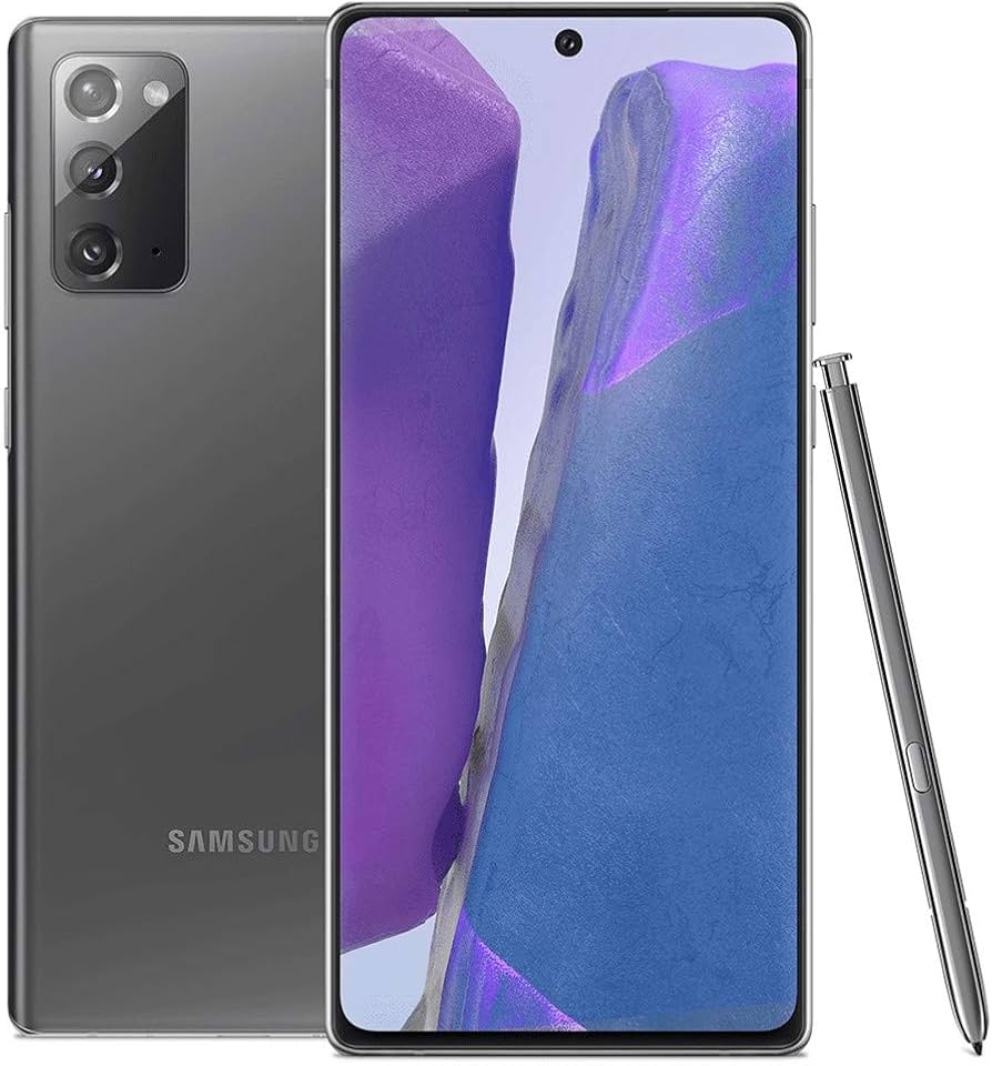 Samsung Galaxy Note 20 SMN981UZGXTMB - T-Mobile 5G, All-Day Intelligent Battery