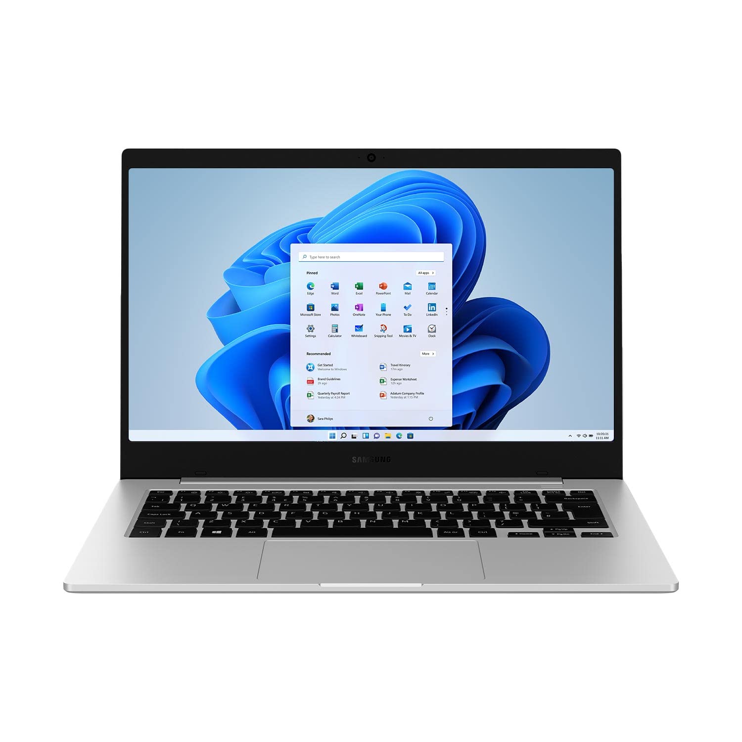 Samsung NP340XLAKA6US : ordinateur portable de travail de 14 pouces avec cadre ultra-étroit et refroidissement efficace.