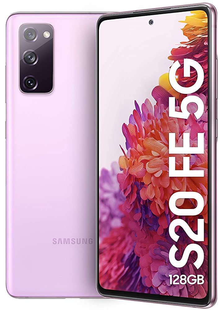 Samsung Galaxy S20 FE 5G SM3G781ULVAXAR - Factory Unlocked, Cloud Lavender, 128GB Storage, Snapdragon 865