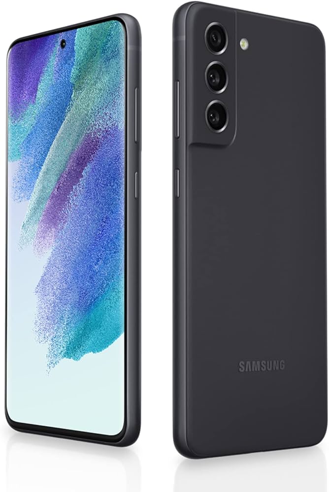 Samsung Galaxy S21 FE 5G SM3G990UZAAXAR - Factory Unlocked, Graphite, 128GB Storage, AI Scene Optimization