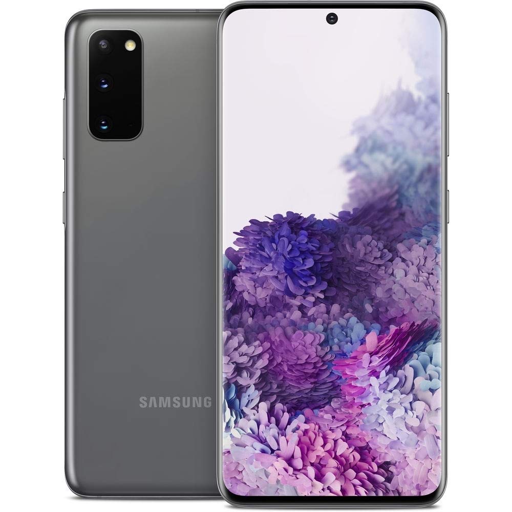 Samsung Galaxy S20+ SM-G986UZBAXAA - Factory Unlocked, Cosmic Gray, 128GB Storage, HDR10+ AMOLED Display