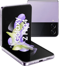 Samsung Galaxy Z Flip4 5G SM3F721UZAEXAA - Factory Unlocked, Bora Purple, 512GB Storage, Snapdragon 8+ Gen 1