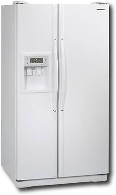 Samsung RS2534WW/XAA 25.2 Cu. Ft. Side-by-side Refrigerator