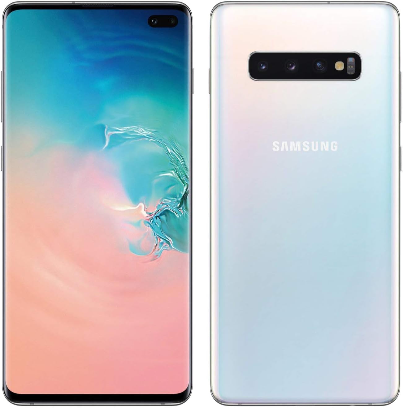 Samsung Galaxy S10 5G SM4G973UZWEATT - AT&T Locked, Prism White, 256GB Storage, Samsung Knox Security