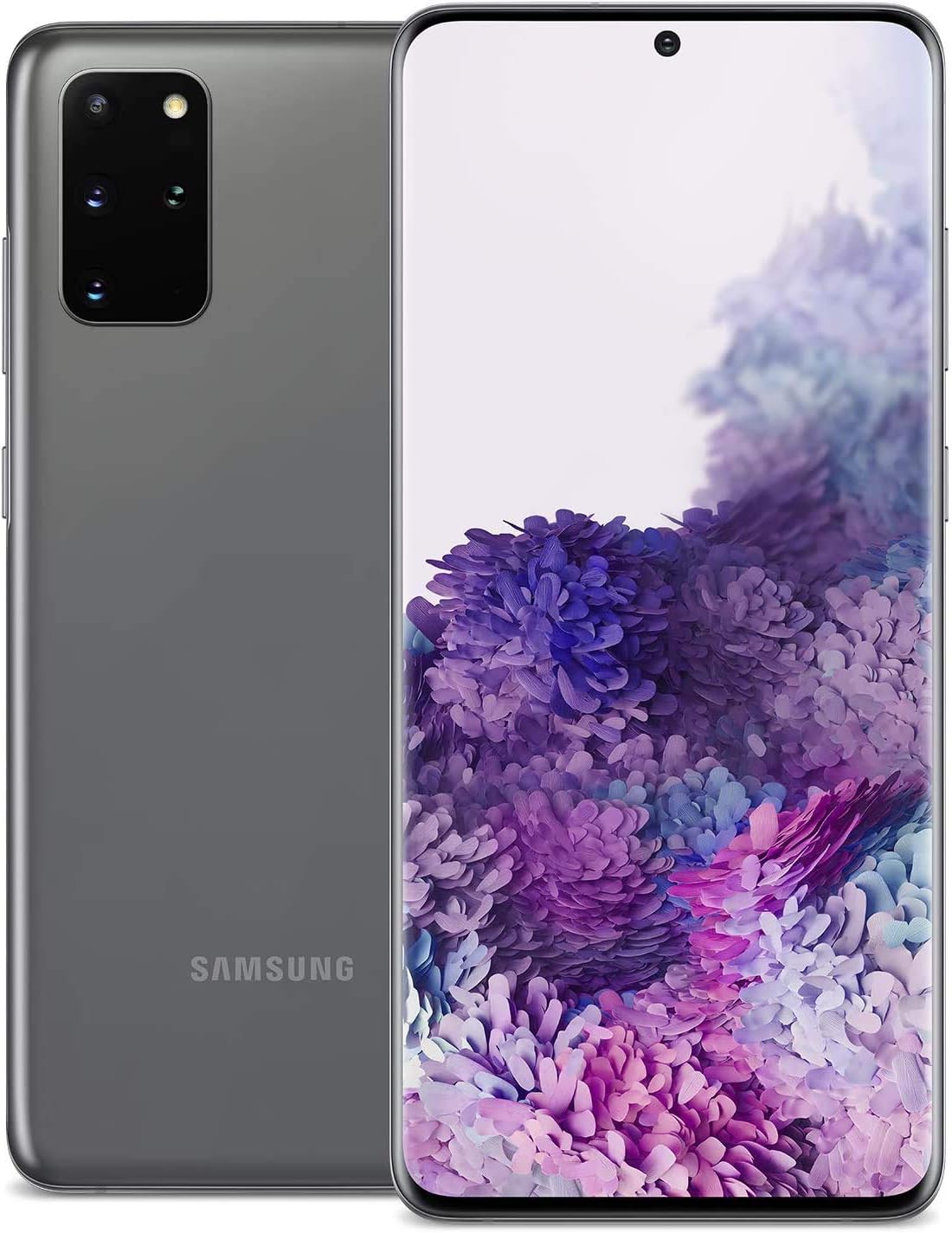 Samsung Galaxy S20+ 5G SM3G986UZAAXAA - Factory Unlocked, Cosmic Gray, 128GB Storage, Samsung Knox Vault