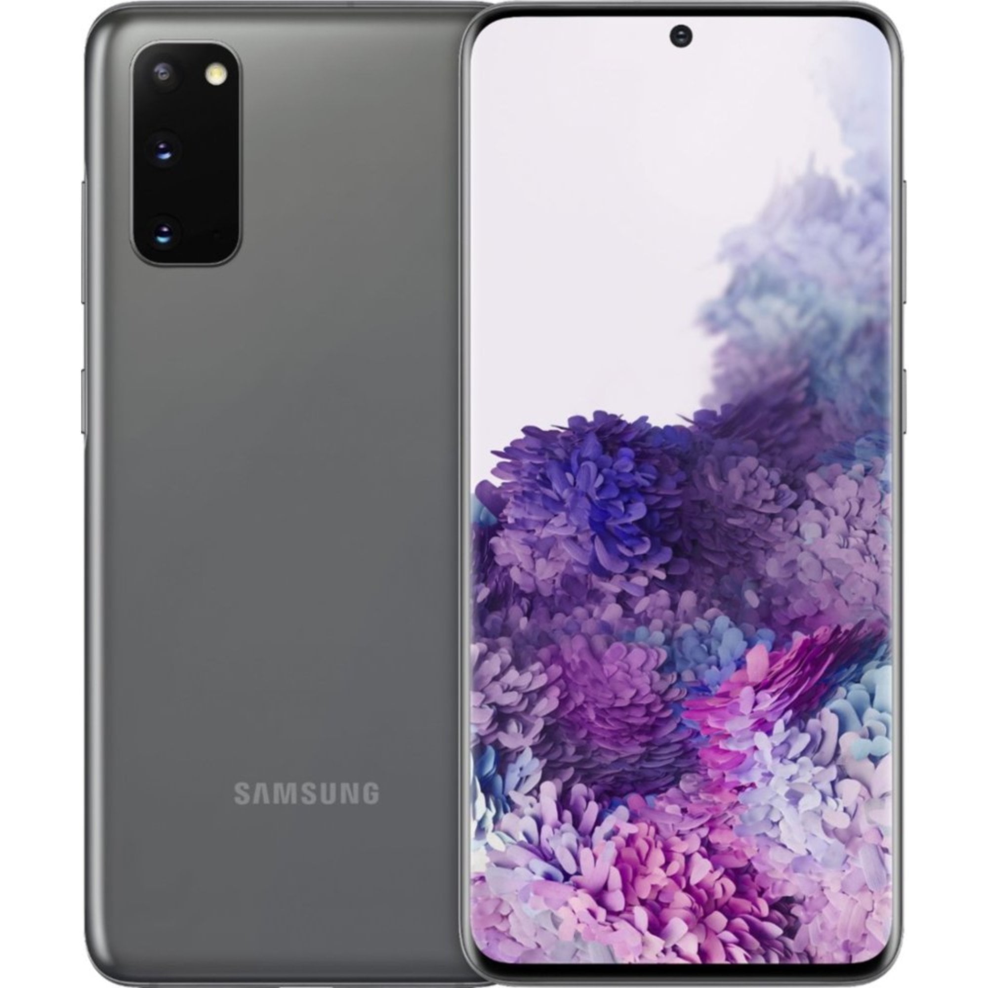 Samsung Galaxy S20 5G SM3G981UZAAXAA - Factory Unlocked, Cosmic Gray, 128GB Storage, AI-Powered Camera