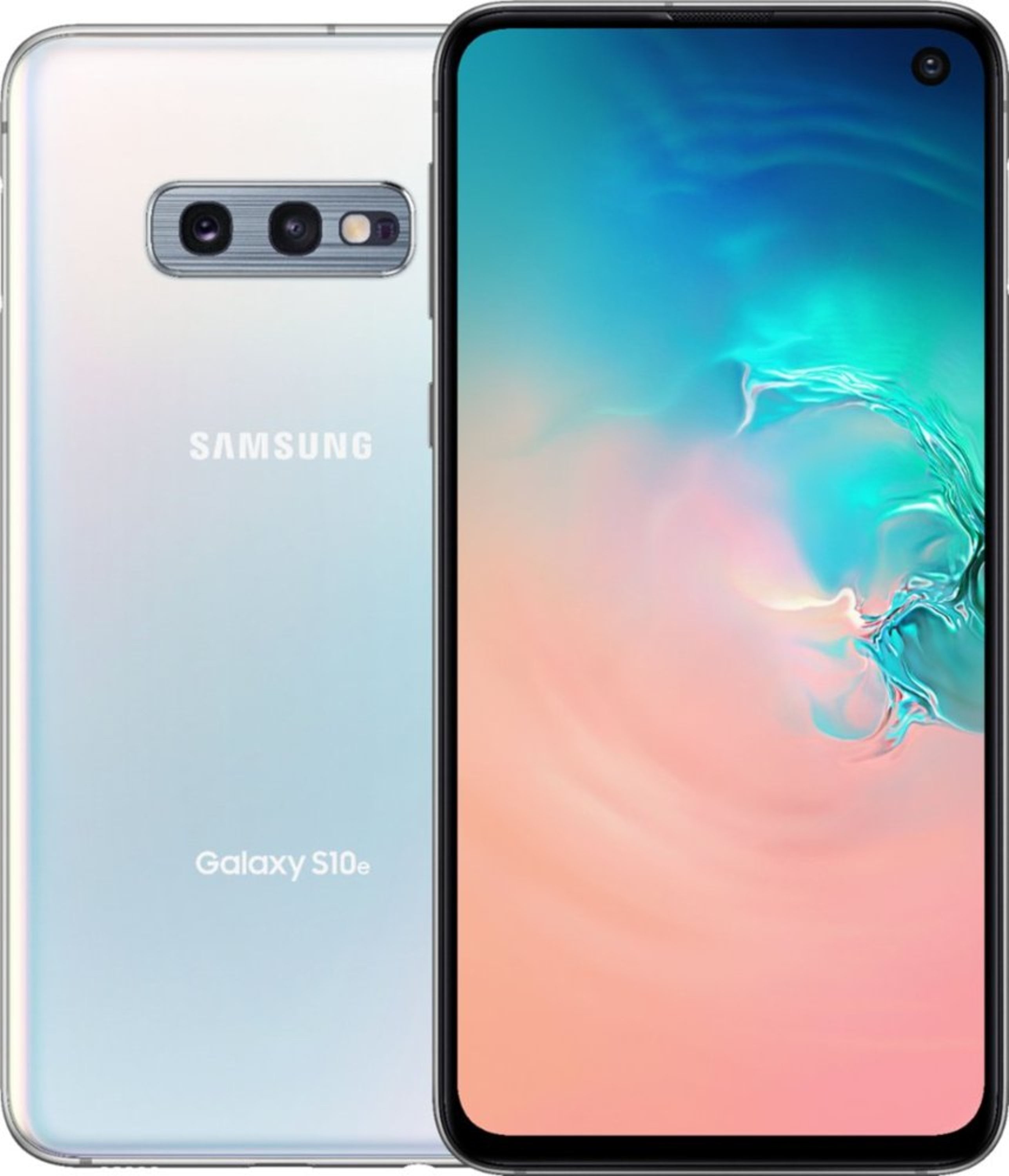 Samsung Galaxy S10e SM-G970UZIATMB - T-Mobile Locked, Prism White, 128GB Storage, Samsung Knox Vault