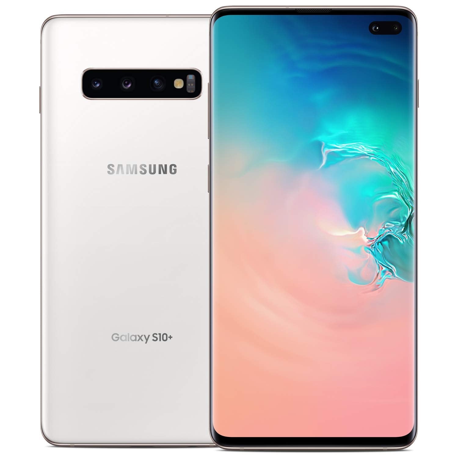 Samsung Galaxy S10+ SM-G975UZIAUSC - US Cellular, Prism White, 128GB Storage, One UI 6.0