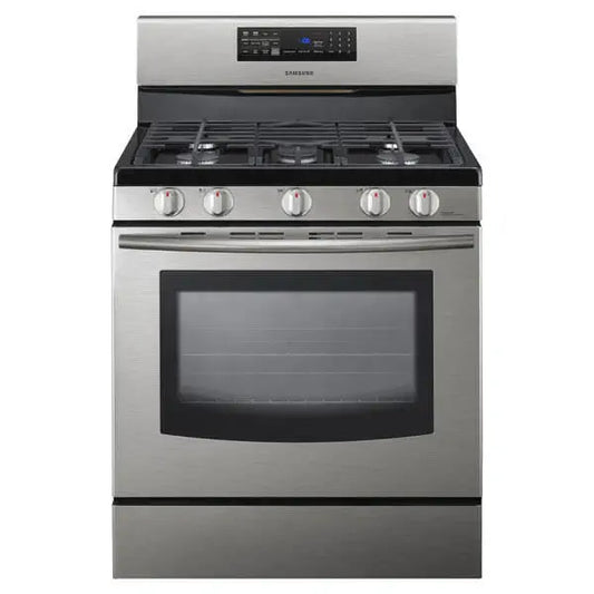 Cuisinière à gaz autonome Samsung FX710BGS/XAA de 5,8 pi³ avec Flex Duo