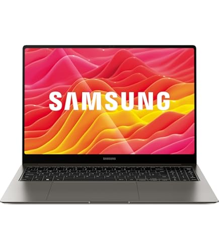 Samsung NP750XFGKB2US : ordinateur portable multimédia de 15,6 pouces avec haut-parleurs à basses profondes et appels vidéo améliorés par l'IA.