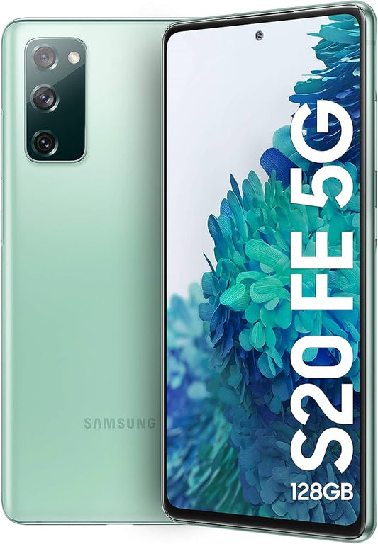 Samsung Galaxy S20 FE 5G SM-G781UZGAATT - AT&T Locked, Cloud Mint, 128GB Storage, Samsung Knox Security