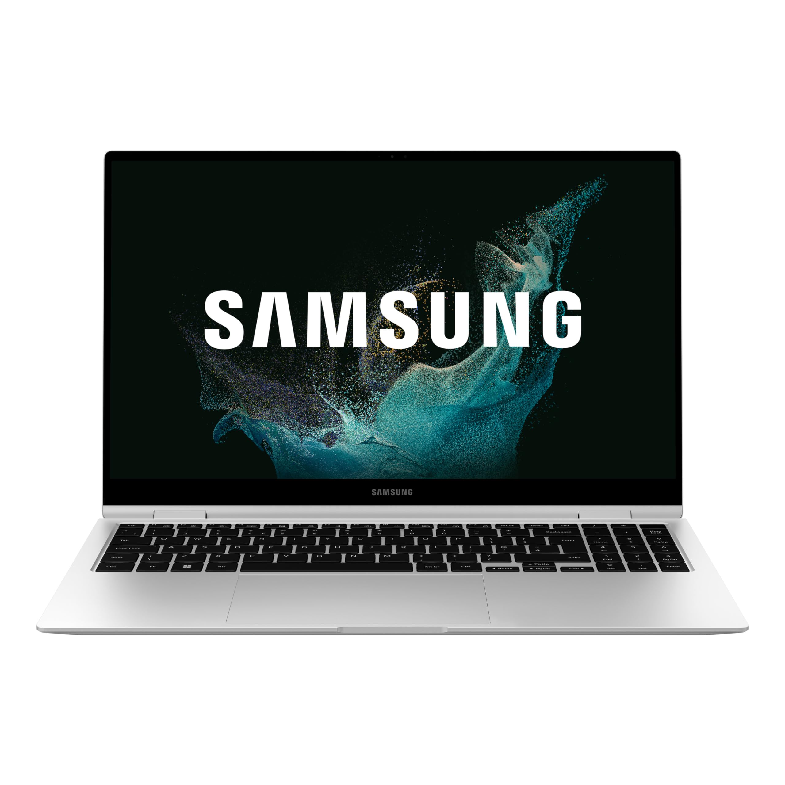 Samsung NP930QDBKF3CA Laptop - Convertible touchscreen laptop with a stunning QLED screen, 16GB RAM, and ultra-fast storage, making it perfect for business and creativity.
