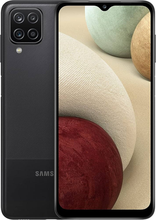 Samsung Galaxy A12 SM3A125UZKAXAR - Unlocked, 6.5” Infinity-V Display, 64GB Storage, 5000mAh Battery