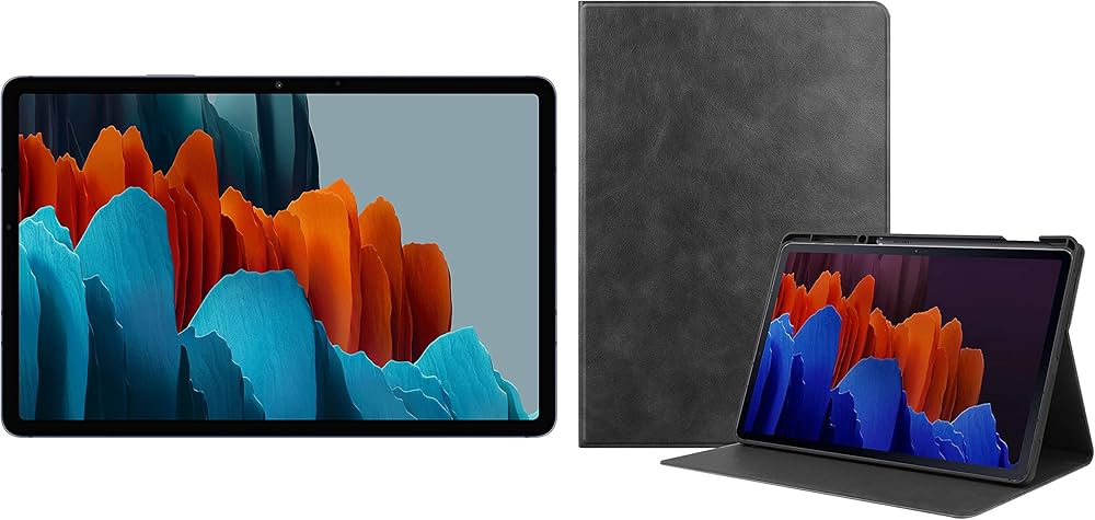 Samsung Galaxy Tab S7+ SM2T733NZKFXAR - Wi-Fi Edition, Mystic Black, 512GB Storage