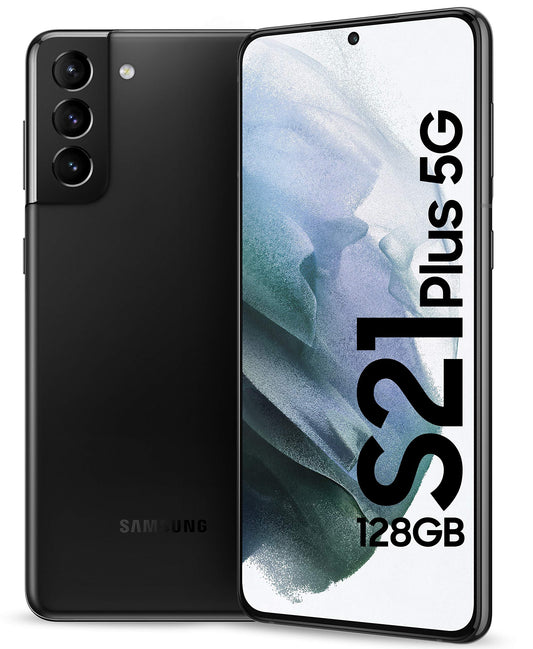 Samsung Galaxy S21+ SM-G996UZK8XAR - Factory Unlocked, Phantom Black, 128GB Storage, HDR10+ AMOLED Display