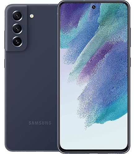 Samsung Galaxy S21 FE SM-G990UZB8XAR - Débloqué en usine, bleu, 128 Go de stockage, écran AMOLED HDR10+