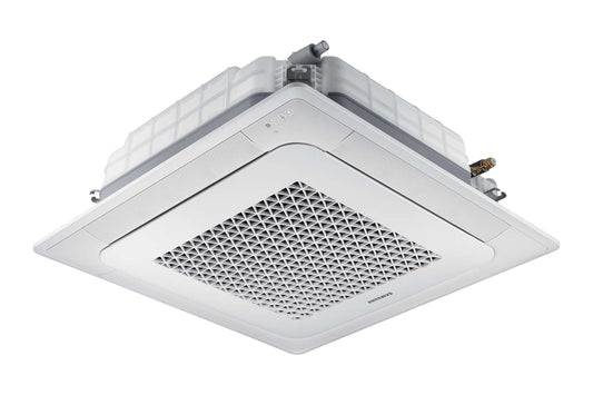Climatiseur Samsung AC030NN4DCH/AA WindFree* Cassette 4 voies Chauffage standard et max.