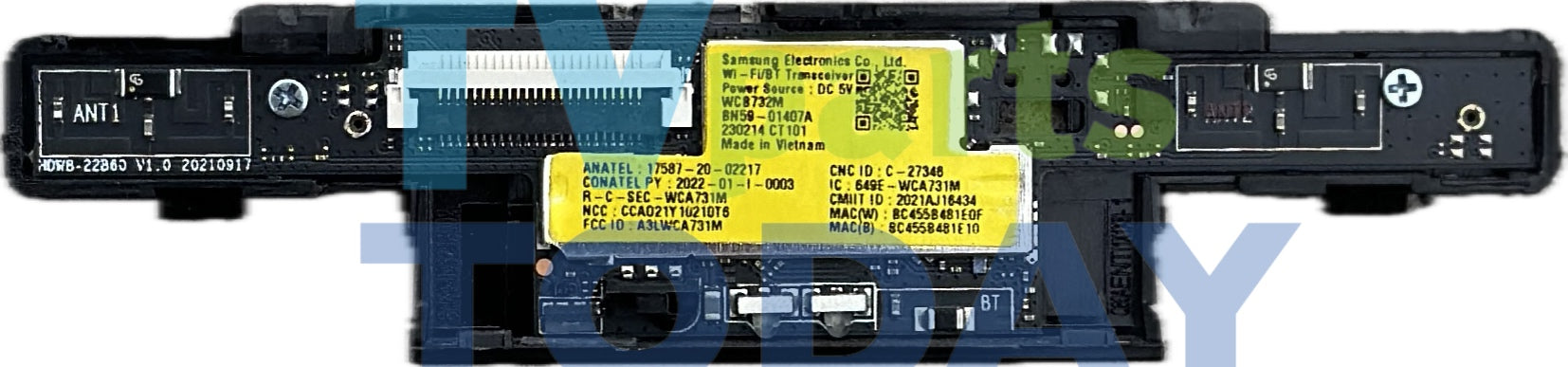 samsung BN59-01407A NETWORK-WLAN CLIENT