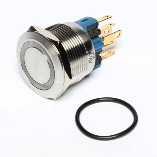 DE81-05303A Bouton poussoir Svc LED blanche