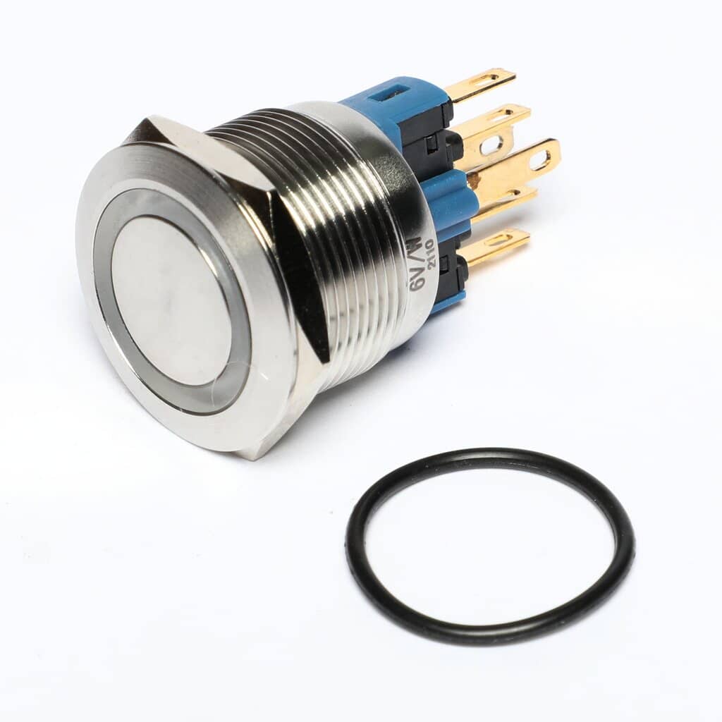 DE81-05303A Bouton poussoir Svc LED blanche