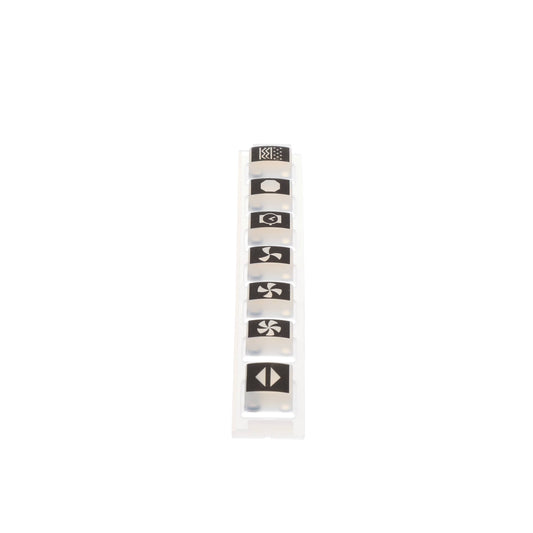 DE81-07764A Clavier de service avec ventilation surélevée