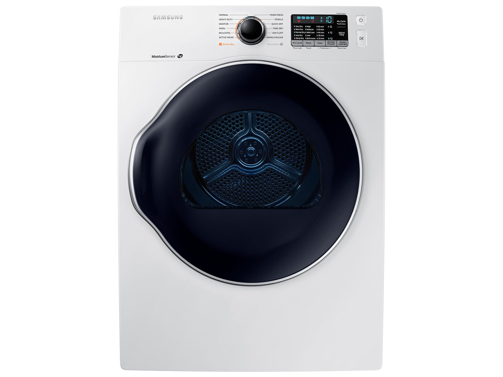 Samsung DV22K6800EW/A1 4.0 Cu. Ft. Capacity Electric Dryer With Sensor Dry