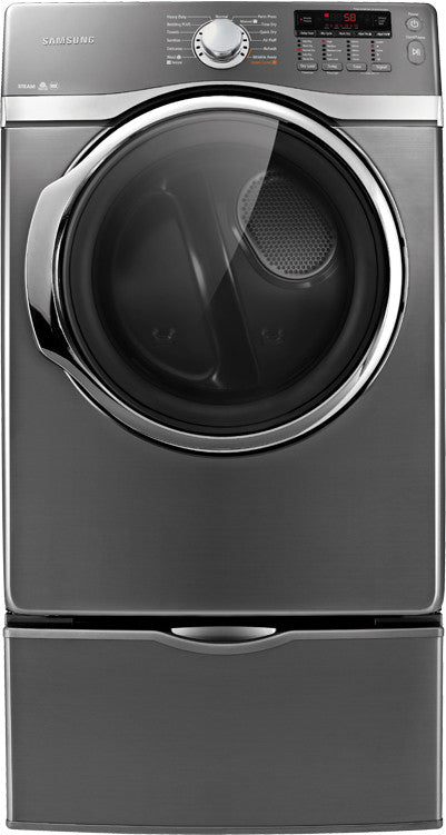 Samsung DV405ETPASU/AA 7.4 Cu. Ft. Front Load Electric Dryer