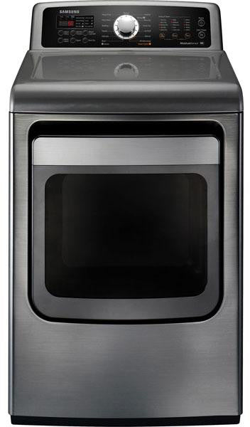 Sécheuse à gaz à chargement frontal Samsung DV484GTHAWR/A1 de 7,4 pi³