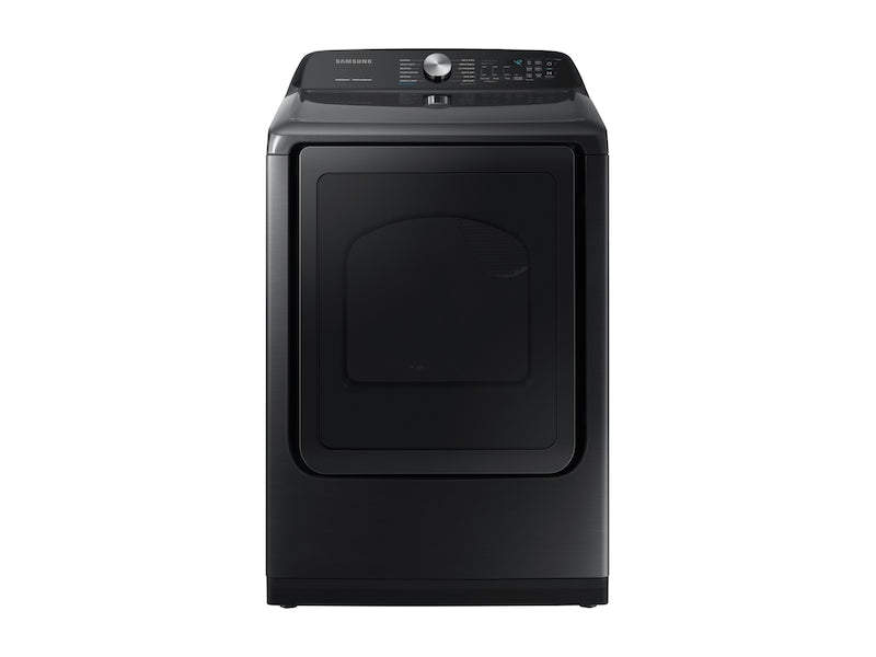 Samsung DVE50R5400V/A3 7.4 Cu. Ft. Electric Dryer With Steam Sanitize+ In Black Stainless Steel