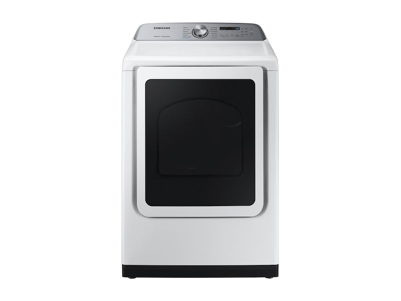 Samsung DVE50R5400W/A3 7.4 Cu. Ft. Electric Dryer With Steam Sanitize+ In White