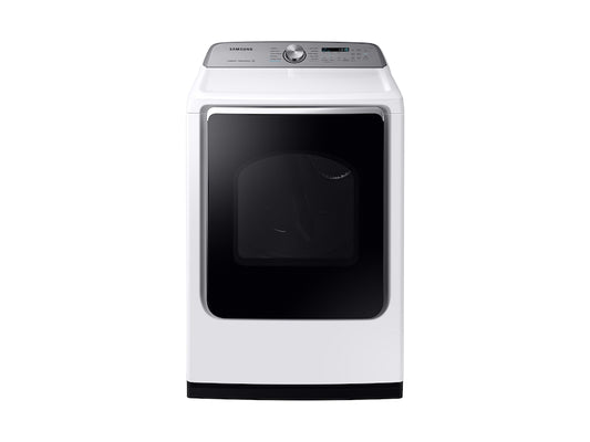 Sécheuse à gaz Samsung DVG54R7200W/A3 de 7,4 pi³ avec Steam Sanitize+