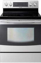 Cuisinière électrique à convection autonettoyante à 5 brûleurs Samsung NE595R0ABSR/AC