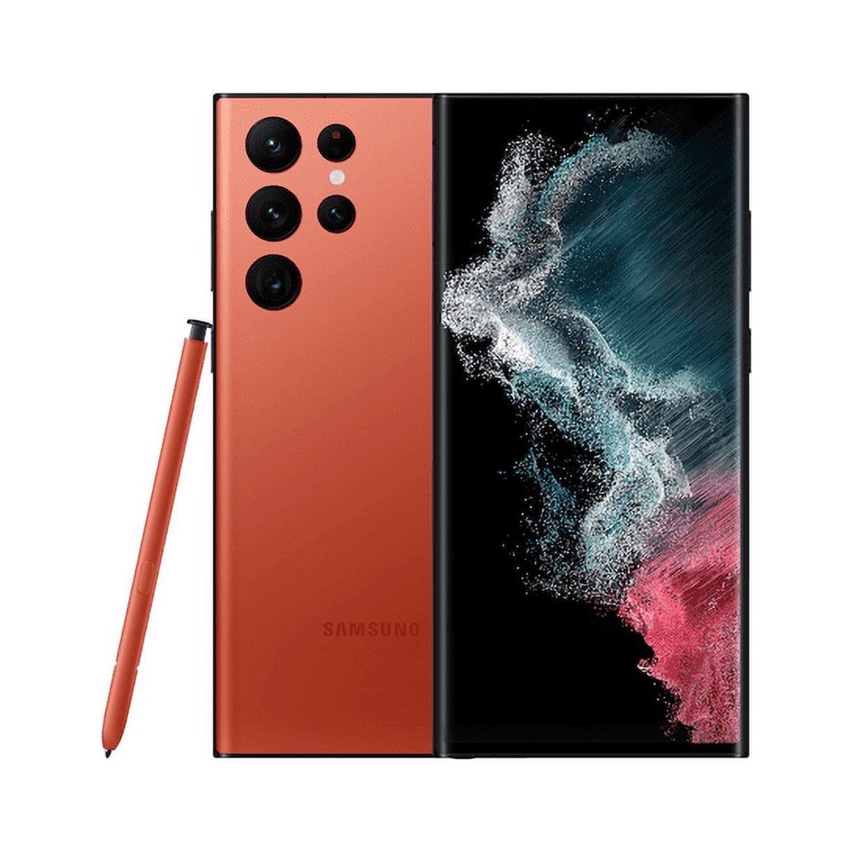 Samsung Galaxy S22 Ultra SM2S908UZKEUSC 256GB - Phantom Black - 6.8" AMOLED Display, 10x Optical Zoom, S Pen