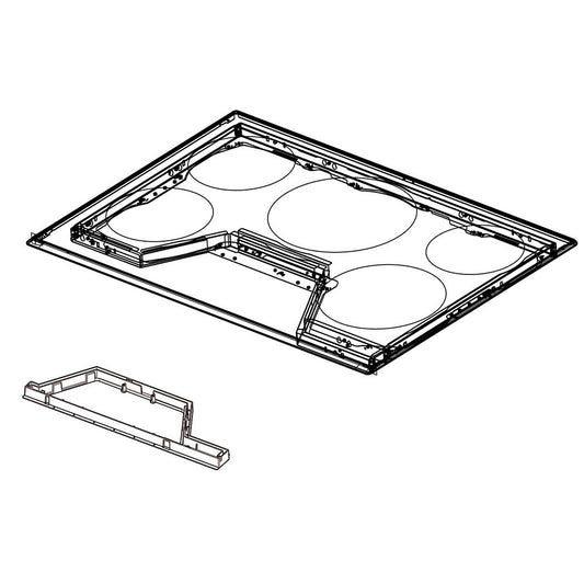 Samsung DG94-01476A Cooktop Main Top